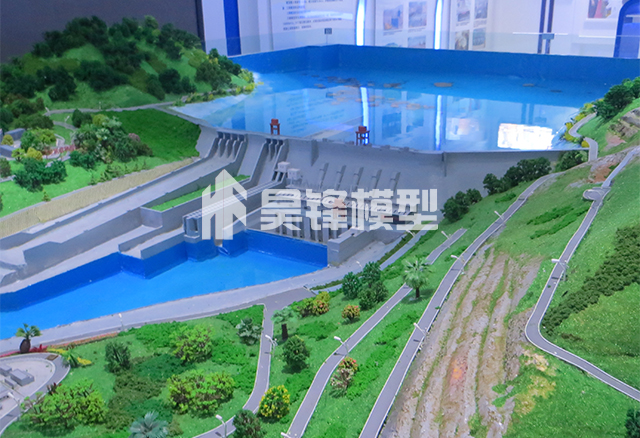 云南水电站模型-观音岩水电站
