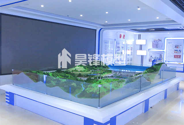 云南水电站模型-观音岩水电站
